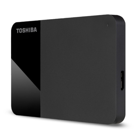 Toshiba Canvio Ready 1TB USB 3.2 Gen 1 External Portable Hard Drive Black (HDTCA10AK3AA)