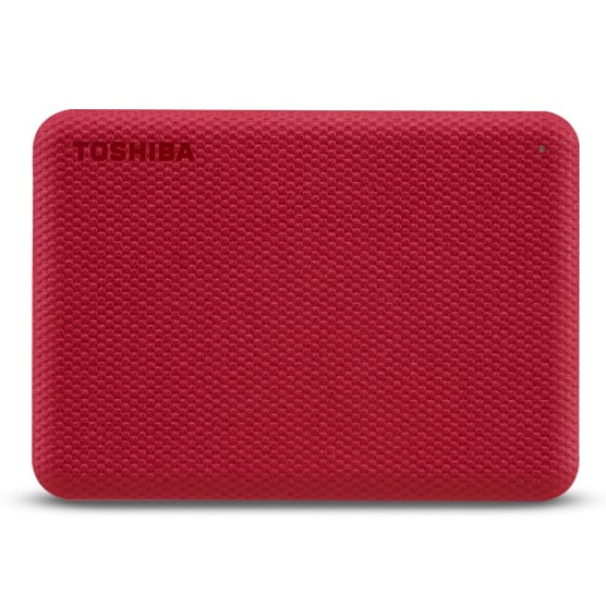 Toshiba Canvio Advance 2TB USB 3.2 Portable External Hard Drive Red (HDTCA20AR3AA)