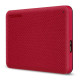 Toshiba Canvio Advance 2TB USB 3.2 Portable External Hard Drive Red (HDTCA20AR3AA)