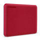 Toshiba Canvio Advance 2TB USB 3.2 Portable External Hard Drive Red (HDTCA20AR3AA)