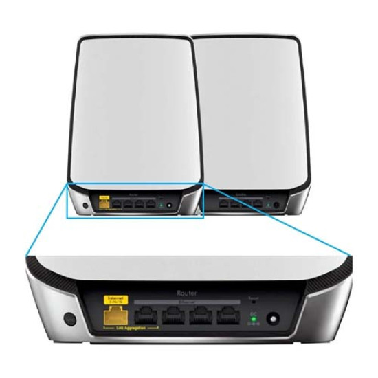 Netgear Orbi RBK853 WiFi 6 Mesh WiFi System (AX6000) Netgear Orbi RBK853 WiFi 6 Mesh WiFi System (AX6000)