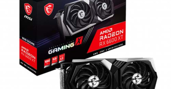 【ほぼ未使用】MSI AMD Radeon RX6600XT 8GB MSI Radeon RX 6600 XT GAMING X 8G купить в интернет-магазине
