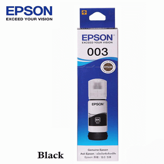 Epson 003 65 ml Black Ink Bottle Epson 003 65 ml Black Ink Bottle