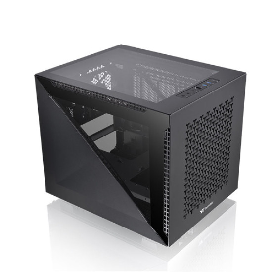Thermaltake Divider 200 TG Air Micro ATX Black Cube Case (CA-1V1-00S1WN-01) Thermaltake Divider 200 TG Air Micro ATX Black Cube Case (CA-1V1-00S1WN-01)