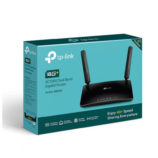 TP Link Archer MR600 4G Plus Cat6 AC1200 Wireless Dual Band Gigabit Router TP Link Archer MR600 4G Plus Cat6 AC1200 Wireless Dual Band Gigabit Router