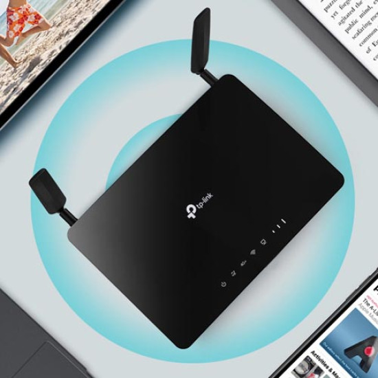 TP Link Archer MR600 4G Plus Cat6 AC1200 Wireless Dual Band Gigabit Router TP Link Archer MR600 4G Plus Cat6 AC1200 Wireless Dual Band Gigabit Router