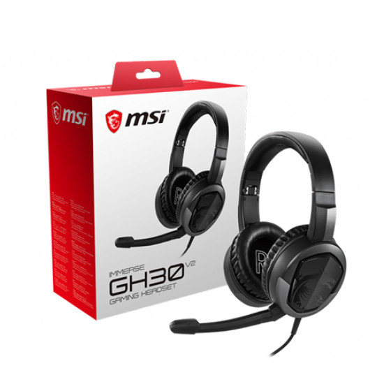 MSI Immerse GH30 V2 Gaming Headset MSI Immerse GH30 V2 Gaming Headset