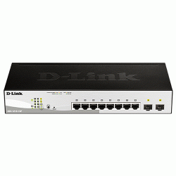 D-Link 10-Port Gigabit Smart Managed PoE Switch (DGS-1210-10P) D-Link 10-Port Gigabit Smart Managed PoE Switch (DGS-1210-10P)