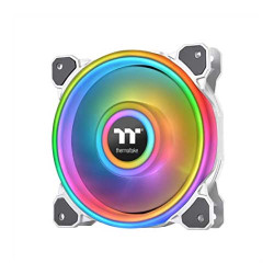 Thermaltake Riing Quad 14 RGB Radiator Fan TT Premium Edition 3 Fan Pack White (CL-F101-PL14SW-A)