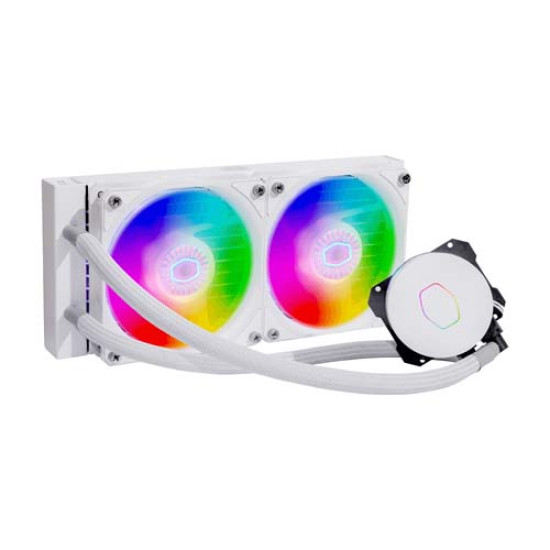 Cooler Master MasterLiquid ML240L ARGB White Edition V2 CPU Cooler (MLW-D24M-A18PW-RW) Cooler Master MasterLiquid ML240L ARGB White Edition V2 CPU Cooler (MLW-D24M-A18PW-RW)