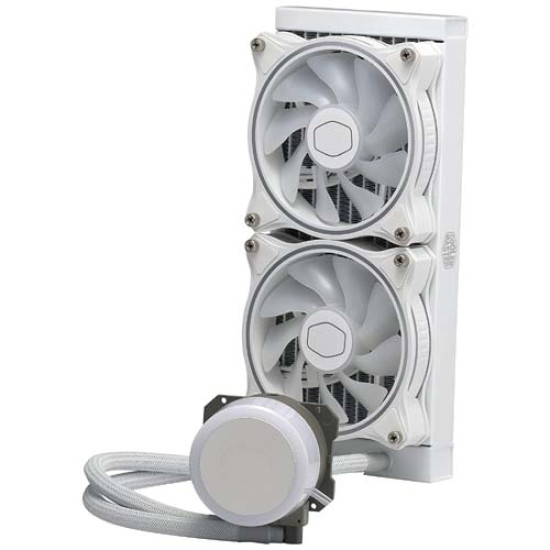 Cooler Master MasterLiquid ML240 Illusion White Edition Liquid Cooler (MLX-D24M-A18PW-R1) Cooler Master MasterLiquid ML240 Illusion White Edition Liquid Cooler (MLX-D24M-A18PW-R1)