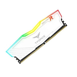 Teamgroup Delta RGB 16GB (16GBx1) DDR4 3600MHz White (TF4D416G3600HC18J01) Teamgroup Delta RGB 16GB (16GBx1) DDR4 3600MHz White (TF4D416G3600HC18J01)
