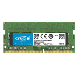 Crucial 32GB DDR4-3200 SODIMM Laptop Memory (CT32G4SFD832A) Crucial 32GB DDR4-3200 SODIMM Laptop Memory (CT32G4SFD832A)