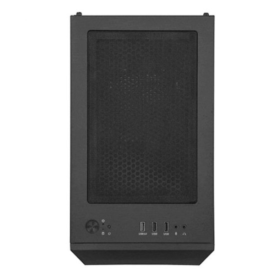 SilverStone FARA H1M (M-ATX) Mid Tower Cabinet Black Steel Panel (SST-FAH1MB) SilverStone FARA H1M (M-ATX) Mid Tower Cabinet Black Steel Panel (SST-FAH1MB)