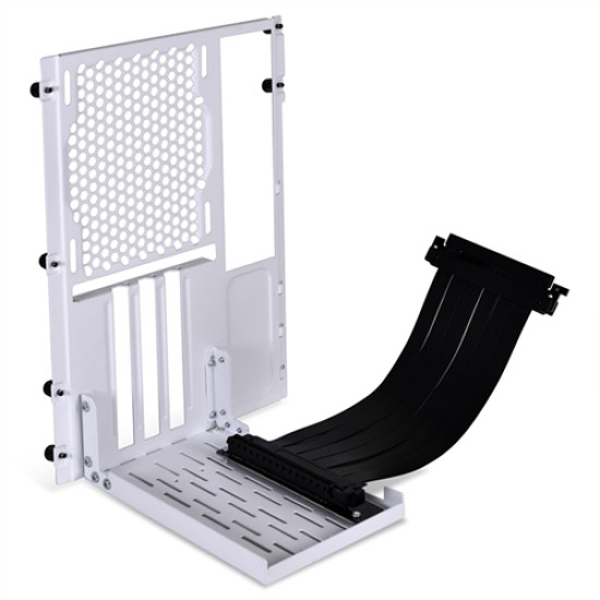Lian Li O11D-Mini White PCIe 4.0 Vertical GPU Bracket Kit (G89.O11DM-1W4IN) Lian Li O11D-Mini White PCIe 4.0 Vertical GPU Bracket Kit (G89.O11DM-1W4IN)