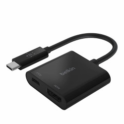 Belkin USB-C to HDMI + Charge Adapter (AVC002BTBK) Belkin USB-C to HDMI + Charge Adapter (AVC002BTBK)