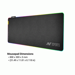 Ant Esports Mousepad (MP400R) Ant Esports Mousepad (MP400R)