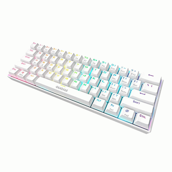 Gamdias Hermes E3 RGB Wired USB Gaming Keyboard Blue Switches (White) Gamdias Hermes E3 RGB Wired USB Gaming Keyboard Blue Switches (White)