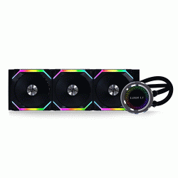 Lian Li Galahad 360 AIO UNI FAN SL Edition CPU Cooler - Black (G89.GA360SLB.IN) Lian Li Galahad 360 AIO UNI FAN SL Edition CPU Cooler - Black (G89.GA360SLB.IN)