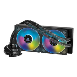 Arctic Liquid Freezer II 240 A-RGB Multi Compatible All-in-One CPU Water Cooler with A-RGB - Black (ACFRE00093A) Arctic Liquid Freezer II 240 A-RGB Multi Compatible All-in-One CPU Water Cooler with A-RGB - Black (ACFRE00093A)