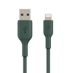 Belkin BOOST CHARGE 1m Lightning to USB-A Cable - Midnight Green (CAA001bt1MMG) Belkin BOOST CHARGE 1m Lightning to USB-A Cable - Midnight Green (CAA001bt1MMG)