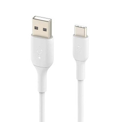Belkin BOOST CHARGE USB-C to USB-A Cable - 15cm - White (CAB001BT1MWH)