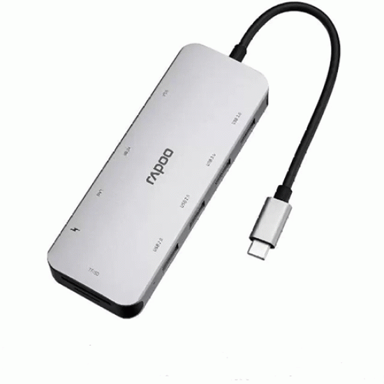 Rapoo XD200C 10 in 1 Multifunction Adapter Rapoo XD200C 10 in 1 Multifunction Adapter