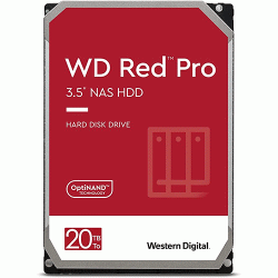 Western Digital Red Pro 20TB NAS Hard Drive (WD201KFGX) Western Digital Red Pro 20TB NAS Hard Drive (WD201KFGX)
