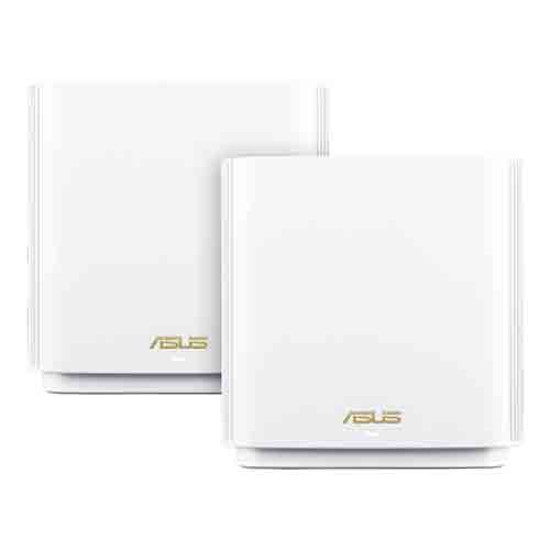 ASUS ZenWiFi AX (XT8) White AX6600 Whole-Home Tri-band Mesh WiFi 6 System -  2 Pack (XT8-WHITE-2PK)