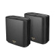 ASUS ZenWiFi AX (XT8) Black AX6600 Whole-Home Tri-band Mesh WiFi 6 System - 2 Pack (XT8-BLACK-2PK) ASUS ZenWiFi AX (XT8) Black AX6600 Whole-Home Tri-band Mesh WiFi 6 System - 2 Pack (XT8-BLACK-2PK)