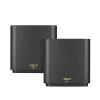 ASUS ZenWiFi AX (XT8) Black AX6600 Whole-Home Tri-band Mesh WiFi 6 System -  2 Pack (XT8-BLACK-2PK)