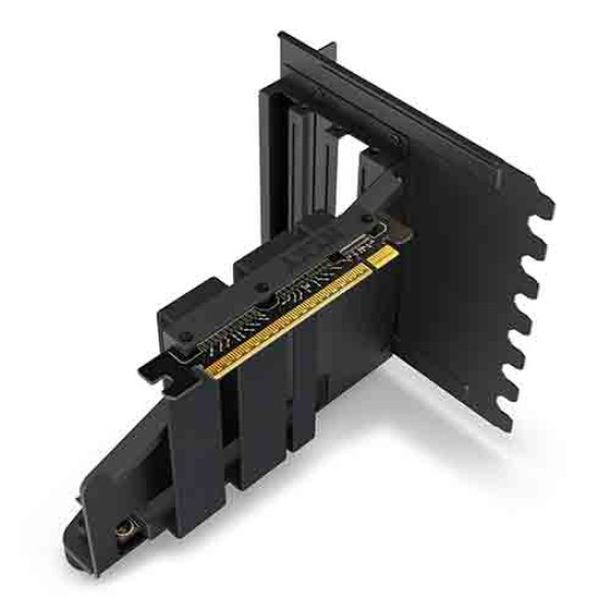 NZXT Vertical GPU Mounting Kit - GPU Holder and PCIe 4.0 Riser Cable - Black (AB-RH175-B1)