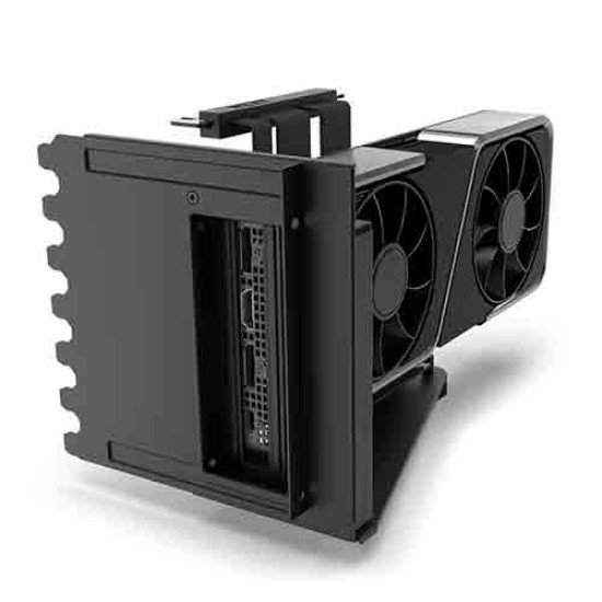 NZXT Vertical GPU Mounting Kit - GPU Holder and PCIe 4.0 Riser Cable - Black (AB-RH175-B1)