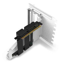 NZXT Vertical GPU Mounting Kit - GPU Holder and PCIe 4.0 Riser Cable - White (AB-RH175-W1) NZXT Vertical GPU Mounting Kit - GPU Holder and PCIe 4.0 Riser Cable - White (AB-RH175-W1)