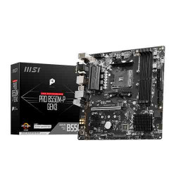 MSI PRO B550M-P GEN3 AMD Motherboard MSI PRO B550M-P GEN3 AMD Motherboard