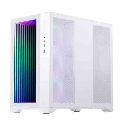 Phanteks Chassis M.G. NEO Qube 2 Infinity Mirror DRGB Mid Tower Case - White (MG-NE620QI-DWT02)
