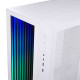 Phanteks Chassis M.G. NEO Qube 2 Infinity Mirror DRGB Mid Tower Case - White (MG-NE620QI-DWT02)