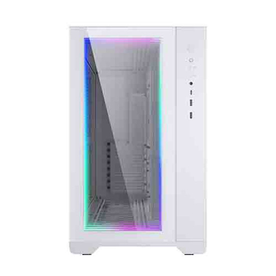 Phanteks Chassis M.G. NEO Qube 2 Infinity Mirror DRGB Mid Tower Case - White (MG-NE620QI-DWT02)