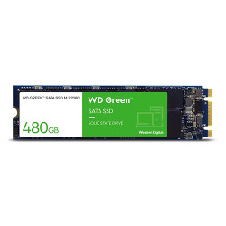 Western Digital Green 480GB M.2 2280 SATA Internal Solid State Drive (WDS480G3G0B) Western Digital Green 480GB M.2 2280 SATA Internal Solid State Drive (WDS480G3G0B)