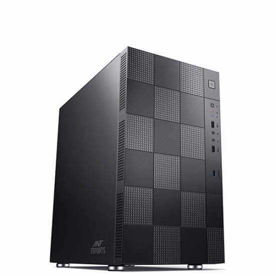 Ant Esports Elite 1000 PS Mini Tower Cabinet - Black Ant Esports Elite 1000 PS Mini Tower Cabinet - Black
