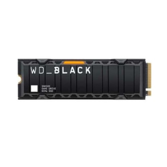 Western Digital Black SN850X 1TB NVMe M.2 Internal Solid State Drive - With Heatsink (WDS100T2XHE)