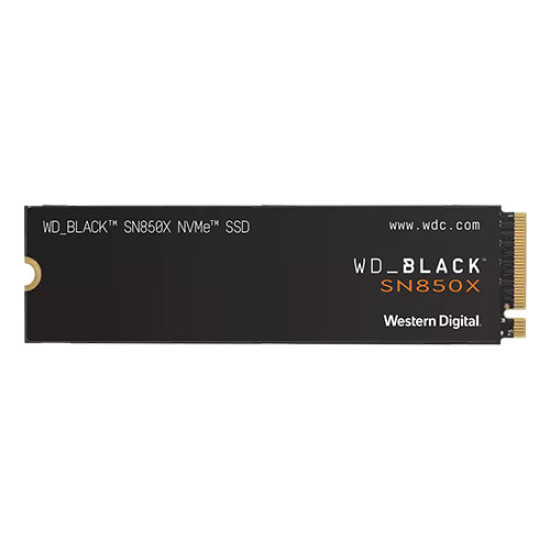 Western Digital Black SN850X 4TB NVMe M.2 Internal Solid State Drive - Without Heatsink (WDS400T2X0E)