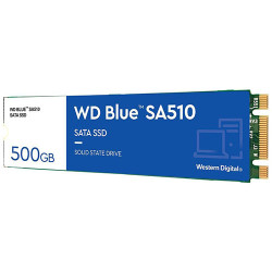 Western Digital Blue SA510 500GB SATA SSD M.2 2280 Internal Solid State Drive (WDS500G3B0B) Western Digital Blue SA510 500GB SATA SSD M.2 2280 Internal Solid State Drive (WDS500G3B0B)