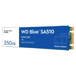 Western Digital Blue SA510 250GB SATA SSD M.2 2280 Internal Solid State Drive (WDS250G3B0B) Western Digital Blue SA510 250GB SATA SSD M.2 2280 Internal Solid State Drive (WDS250G3B0B)