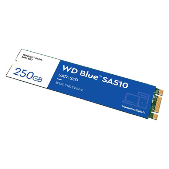 Western Digital Blue SA510 250GB SATA SSD M.2 2280 Internal Solid State Drive (WDS250G3B0B) Western Digital Blue SA510 250GB SATA SSD M.2 2280 Internal Solid State Drive (WDS250G3B0B)