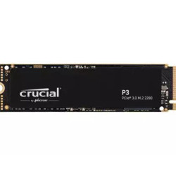 Crucial P3 500GB PCIe M.2 2280 SSD (CT500P3SSD8) Crucial P3 500GB PCIe M.2 2280 SSD (CT500P3SSD8)