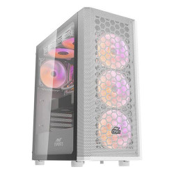 Ant Esports 250 Air White Mid Tower Case Ant Esports 250 Air White Mid Tower Case