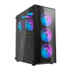 Ant Esports 220 Air Black Mid Tower Case