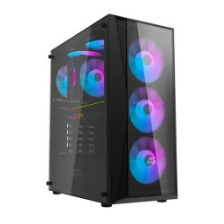 Ant Esports 220 Air Black Mid Tower Case Ant Esports 220 Air Black Mid Tower Case