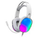 Ant Esports H1150 Crystal RGB Wired Gaming Headset - White Ant Esports H1150 Crystal RGB Wired Gaming Headset - White